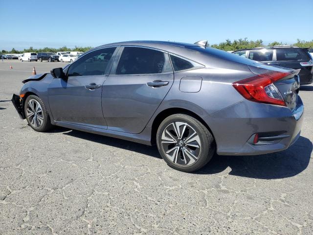 JHMFC1F39JX037550 - 2018 HONDA CIVIC EX ნაცრისფერი ფოტო 2