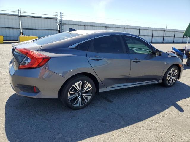 JHMFC1F39JX037550 - 2018 HONDA CIVIC EX ნაცრისფერი ფოტო 3