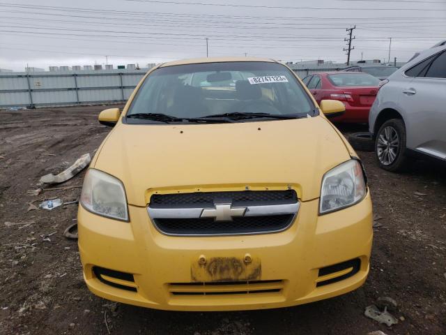 KL1TD56628B124806 - 2008 CHEVROLET AVEO BASE Sarı foto 5