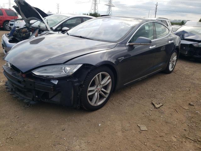 5YJSA1E22FF105834 - 2015 TESLA MODEL S 灰色 照片 1