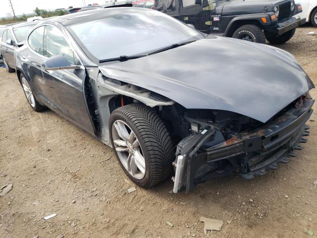 5YJSA1E22FF105834 - 2015 TESLA MODEL S 灰色 照片 4
