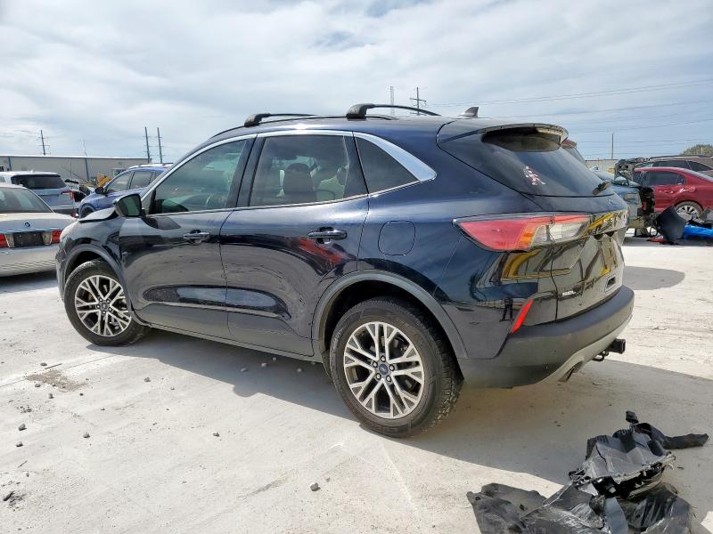 1FMCU9H65MUA54421 - 2021 FORD ESCAPE SEL BLUE photo 2