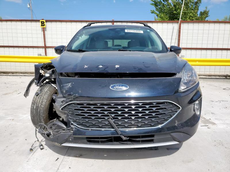 1FMCU9H65MUA54421 - 2021 FORD ESCAPE SEL BLUE photo 5