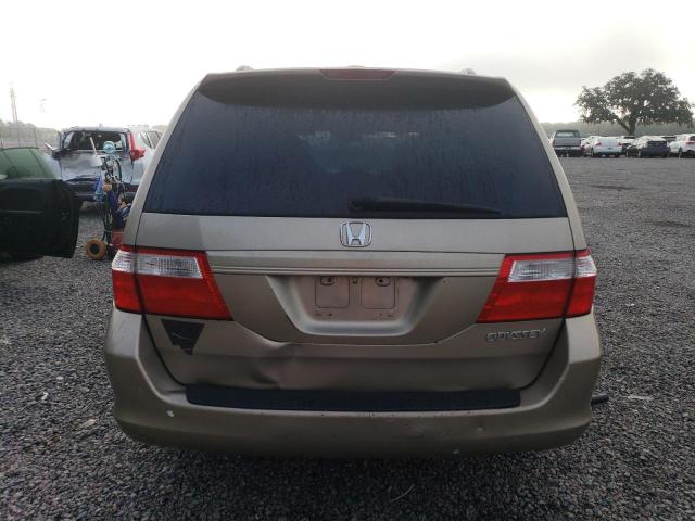 5FNRL38725B063224 - 2005 HONDA ODYSSEY EXL BEIGE photo 6