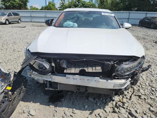 1HGCV2F98MA007134 - 2021 HONDA ACCORD TOURING WHITE photo 5