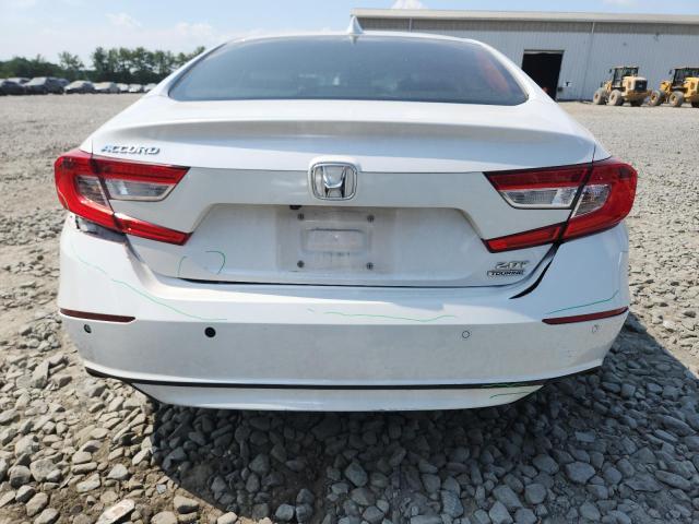 1HGCV2F98MA007134 - 2021 HONDA ACCORD TOURING WHITE photo 6