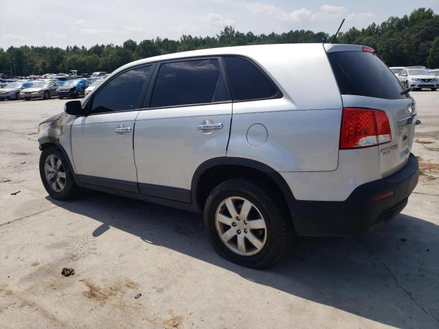 5XYKT3A13DG321197 - 2013 KIA SORENTO LX SILVER photo 2