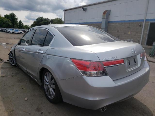 1HGCP3F88BA004416 - 2011 HONDA ACCORD EXL SILVER photo 2