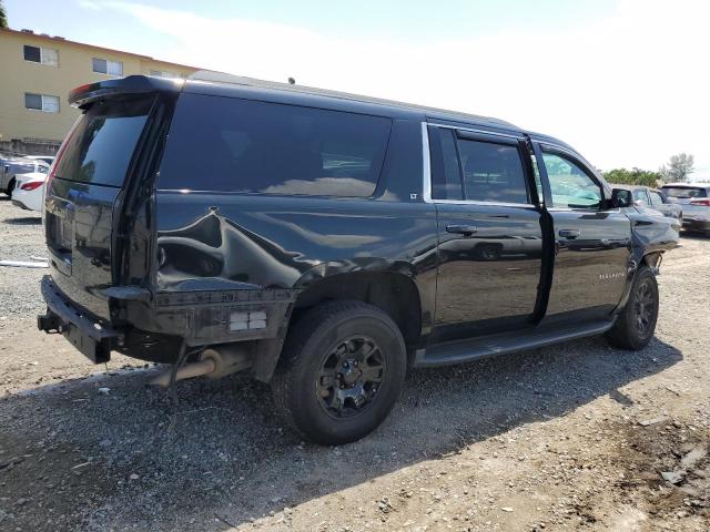 1GNSCHKC5JR309621 - 2018 CHEVROLET SUBURBAN C1500 LT BLACK photo 3