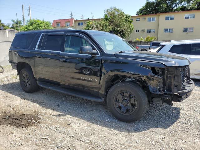 1GNSCHKC5JR309621 - 2018 CHEVROLET SUBURBAN C1500 LT BLACK photo 4