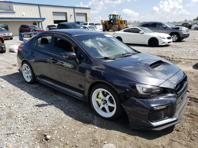 JF1VA2M67J9804134 - 2018 SUBARU WRX STI GRAY photo 4