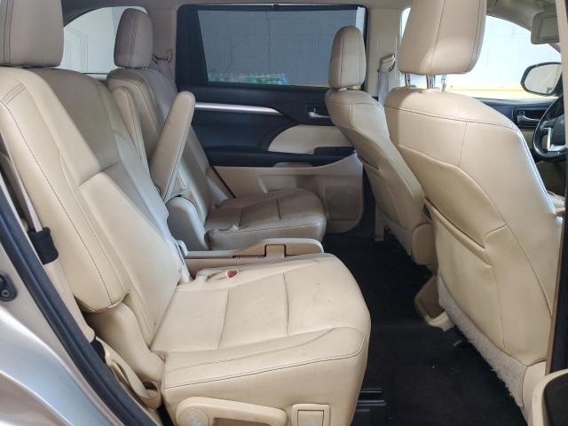 5TDKKRFH2ES036961 - 2014 TOYOTA HIGHLANDER XLE Dorado foto 11