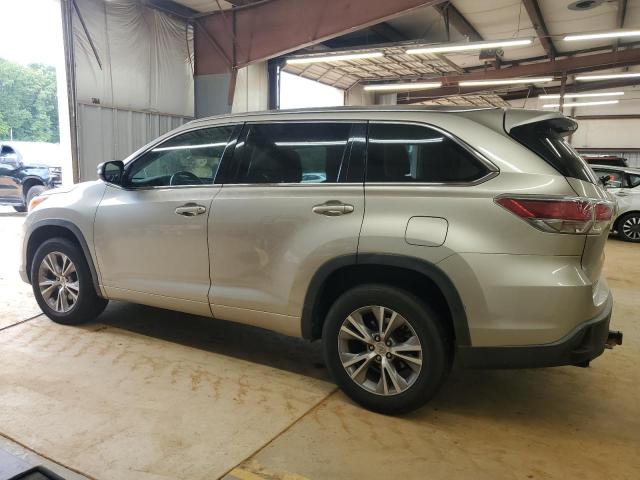 5TDKKRFH2ES036961 - 2014 TOYOTA HIGHLANDER XLE Dorado foto 2