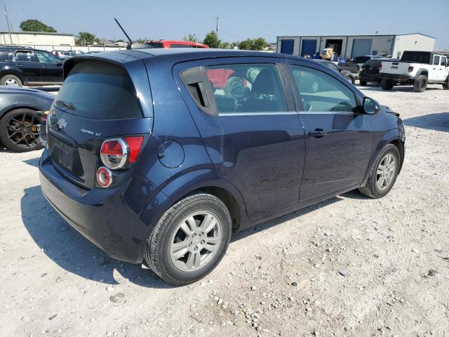 1G1JC6SH4F4114367 - 2015 CHEVROLET SONIC LT BLUE photo 3