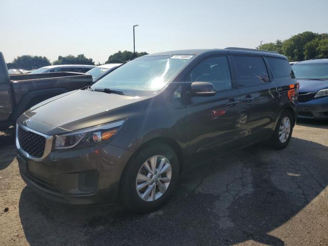 KNDMB5C16F6073005 - 2015 KIA SEDONA LX GRAY photo 1