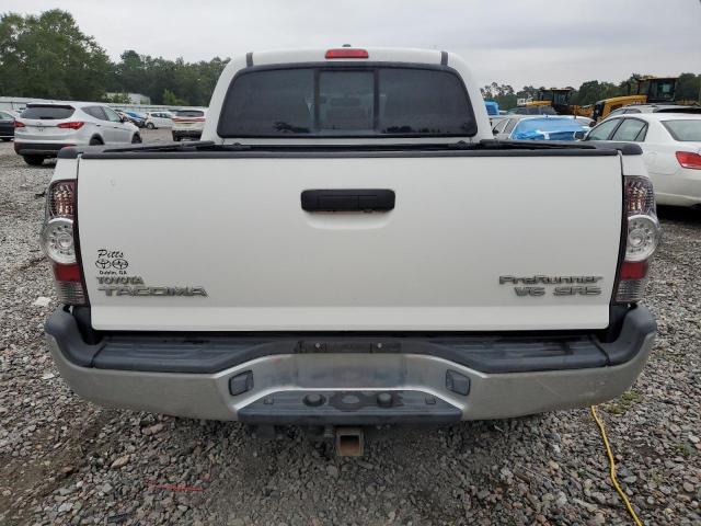 3TMJU4GN2BM122487 - 2011 TOYOTA TACOMA DOUBLE CAB PRERUNNER WHITE photo 6