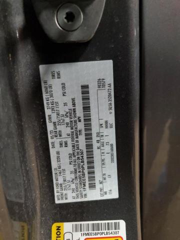 1FMEE5BP0PLB54307 - 2023 FORD BRONCO BASE ნაცრისფერი ფოტო 14