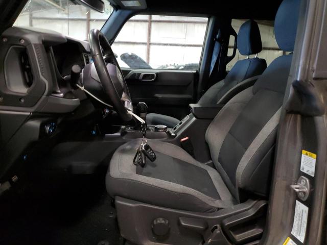 1FMEE5BP0PLB54307 - 2023 FORD BRONCO BASE ნაცრისფერი ფოტო 7