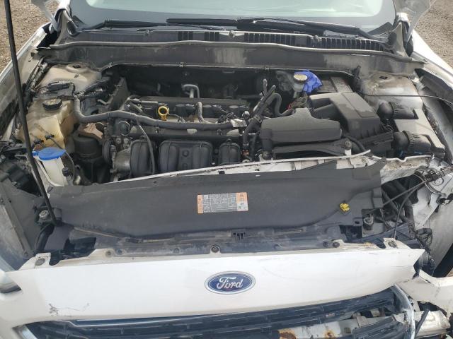 1FA6P0H75F5104492 - 2015 FORD FUSION SE WHITE photo 11