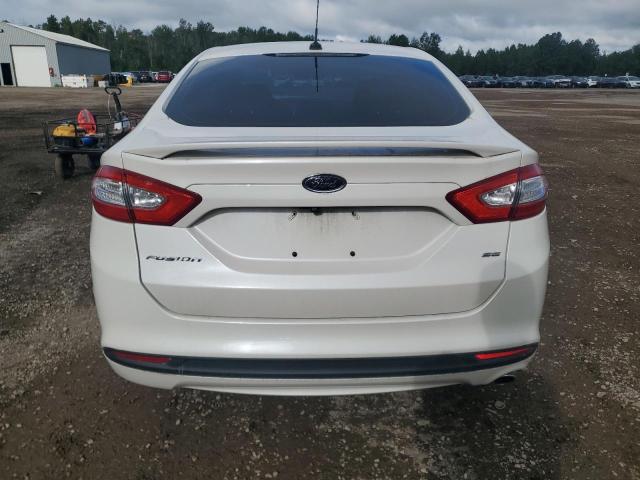 1FA6P0H75F5104492 - 2015 FORD FUSION SE WHITE photo 6