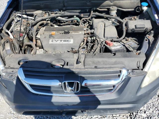 SHSRD78874U218810 - 2004 HONDA CR-V EX BLUE photo 12