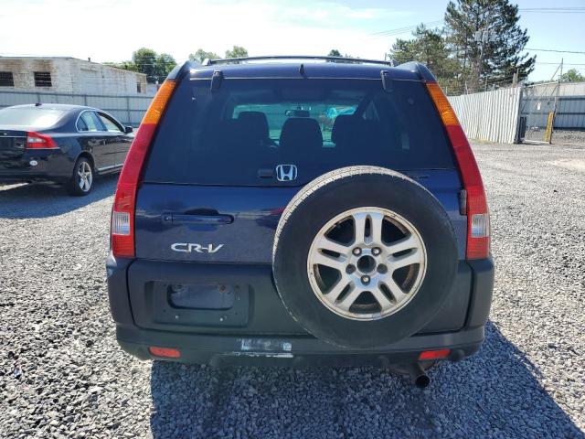 SHSRD78874U218810 - 2004 HONDA CR-V EX BLUE photo 6