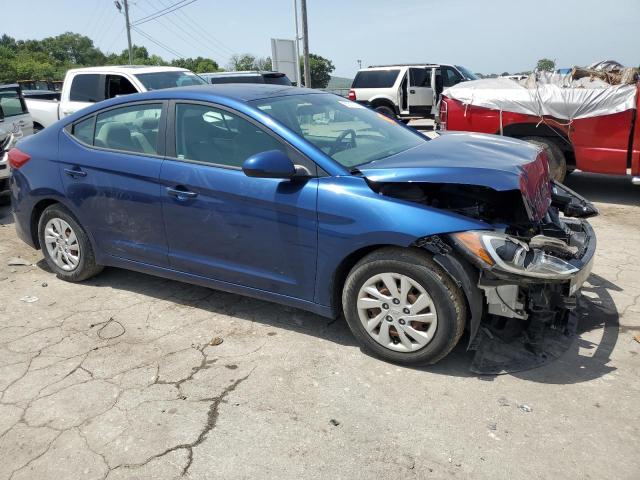 5NPD74LF4HH065176 - 2017 HYUNDAI ELANTRA SE BLUE photo 4