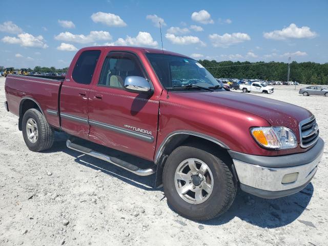 5TBBT44112S231170 - 2002 TOYOTA TUNDRA ACCESS CAB ბურგუნდია ფოტო 4