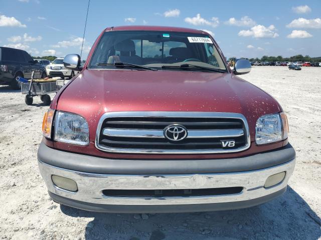 5TBBT44112S231170 - 2002 TOYOTA TUNDRA ACCESS CAB ბურგუნდია ფოტო 5