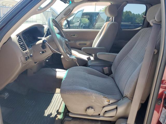5TBBT44112S231170 - 2002 TOYOTA TUNDRA ACCESS CAB ბურგუნდია ფოტო 7