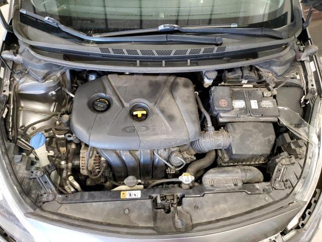 KNAFX4A8XE5126228 - 2014 KIA FORTE EX Grau Foto 11