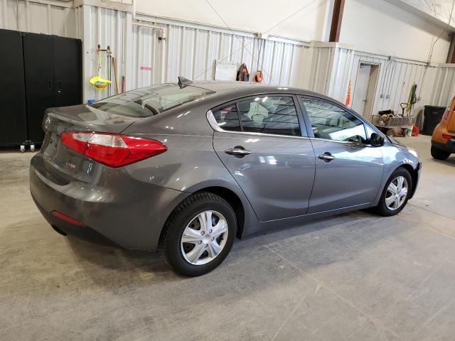 KNAFX4A8XE5126228 - 2014 KIA FORTE EX Grau Foto 3