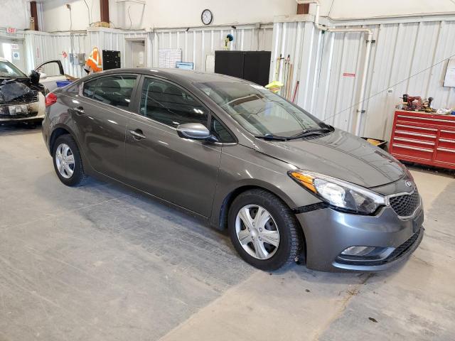 KNAFX4A8XE5126228 - 2014 KIA FORTE EX Grau Foto 4