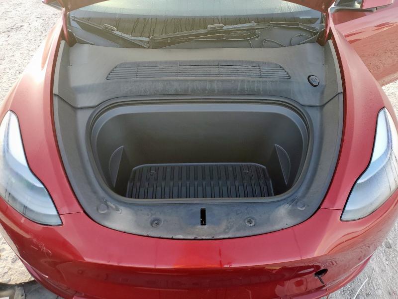 7SAYGDEEXRA255618 - 2024 TESLA MODEL Y RED photo 12