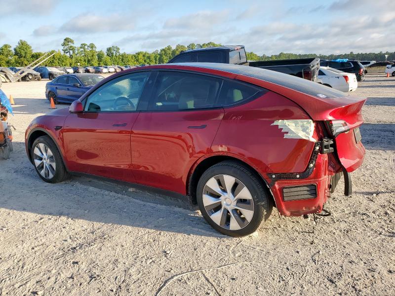 7SAYGDEEXRA255618 - 2024 TESLA MODEL Y RED photo 2
