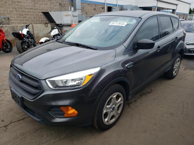 1FMCU0F78HUC91692 - 2017 FORD ESCAPE S GRAY photo 1