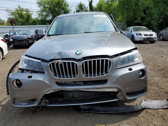 5UXWX7C57EL984015 - 2014 BMW X3 XDRIVE35I SILVER photo 5