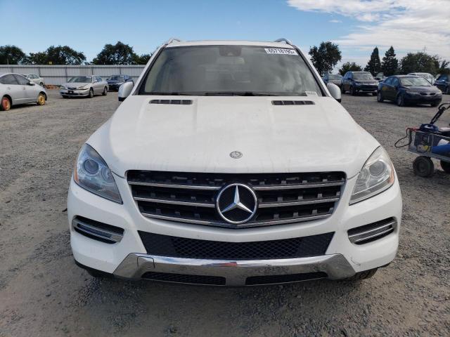 4JGDA5HB3FA531791 - 2015 MERCEDES-BENZ ML 350 4MATIC WHITE photo 5