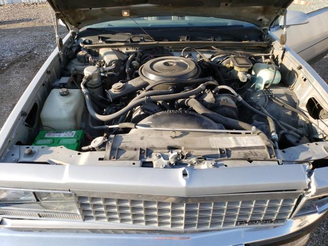 3GCCW80H1HS905822 - 1987 CHEVROLET EL CAMINO SILVER photo 11