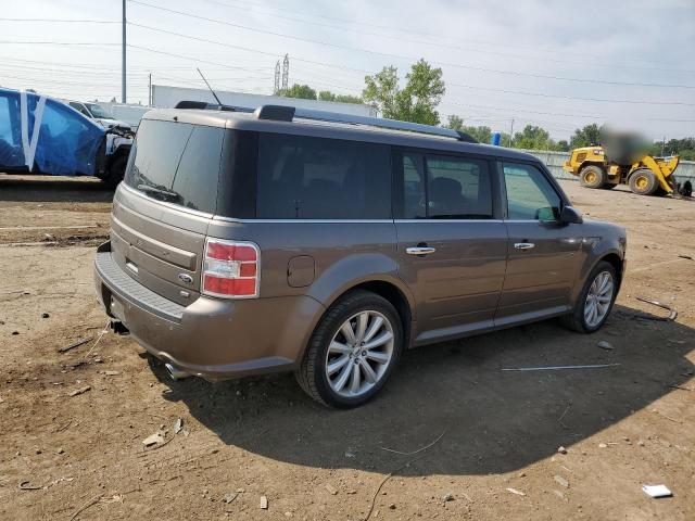 2FMHK6C89KBA33769 - 2019 FORD FLEX SEL TAN photo 3