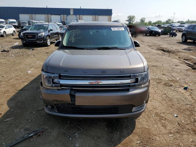 2FMHK6C89KBA33769 - 2019 FORD FLEX SEL TAN photo 5