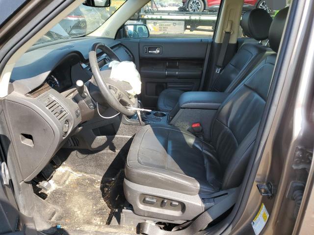 2FMHK6C89KBA33769 - 2019 FORD FLEX SEL TAN photo 7