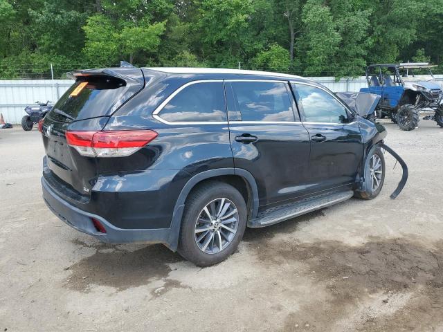 5TDKZRFH7HS510239 - 2017 TOYOTA HIGHLANDER SE 黑色 照片 3