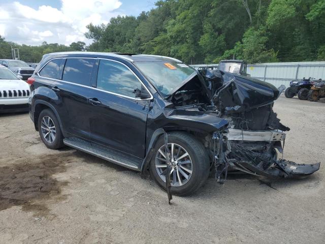 5TDKZRFH7HS510239 - 2017 TOYOTA HIGHLANDER SE 黑色 照片 4