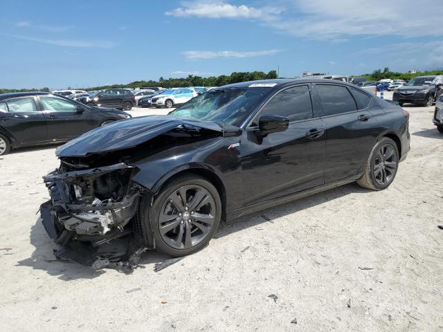 19UUB5F53MA009952 - 2021 ACURA TLX TECH A BLACK photo 1