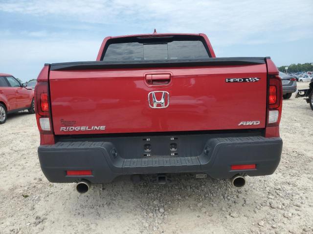 5FPYK3F50PB068755 - 2023 HONDA RIDGELINE RTL أحمر صورة 6