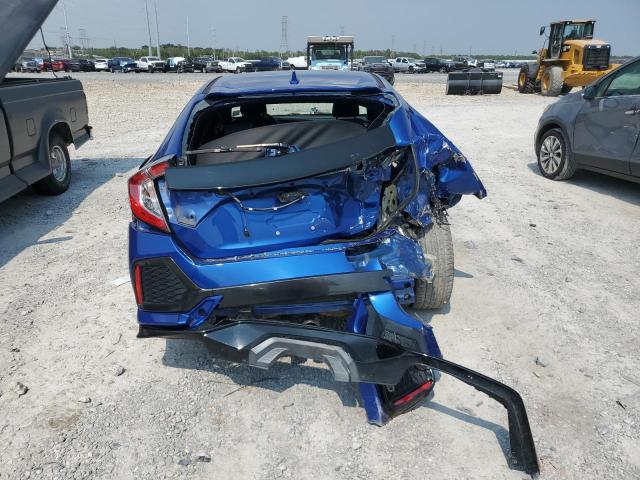 SHHFK7H40KU227258 - 2019 HONDA CIVIC SPORT BLUE photo 6