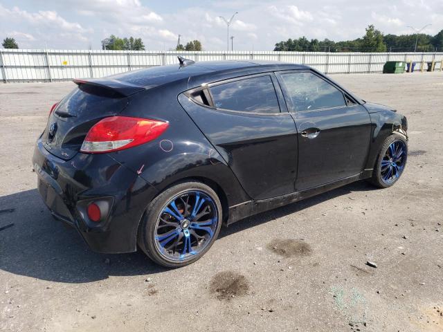 KMHTC6AE1DU105898 - 2013 HYUNDAI VELOSTER TURBO BLACK photo 3