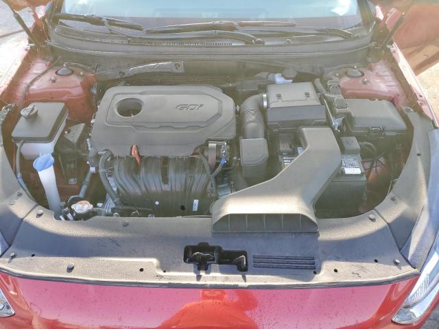 5NPE34AF8KH779824 - 2019 HYUNDAI SONATA LIMITED RED photo 11