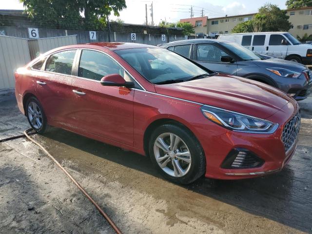 5NPE34AF8KH779824 - 2019 HYUNDAI SONATA LIMITED RED photo 4